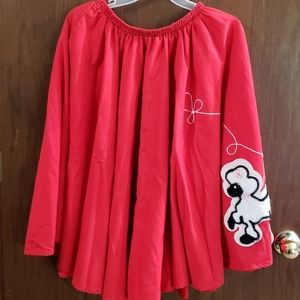 Red Poodle Skirt 50s Style